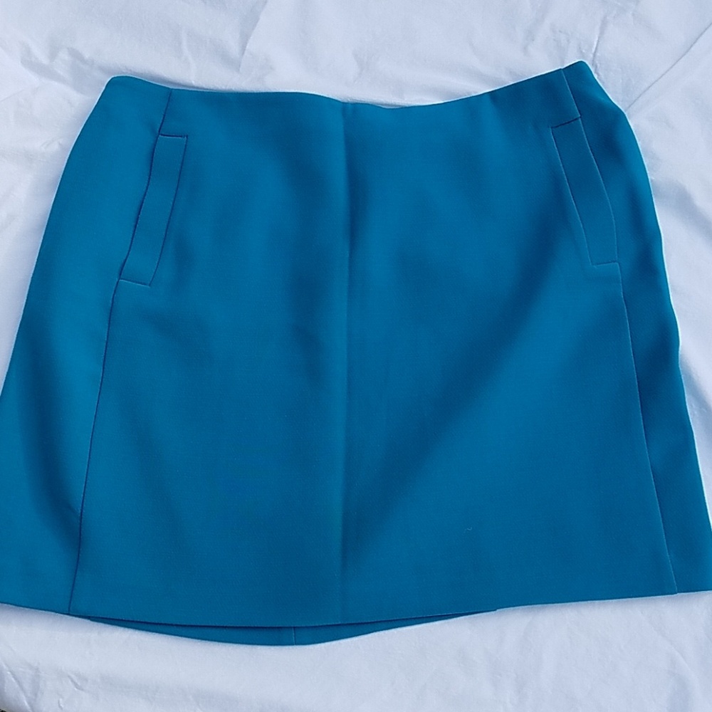 Banana Republic Teal Mini Skirt